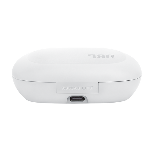 JBL Sense Lite - White - True Wireless Open-ear Headphones - Bottom